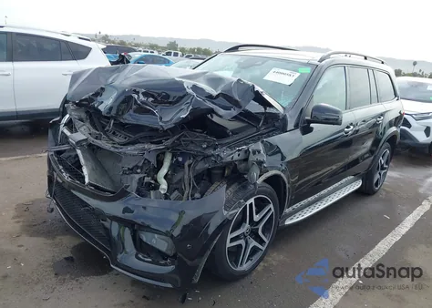 2018 Mercedes-Benz Gls 550 4Matic из США, поврежденный, VIN 4JGDF7DE7JB039541